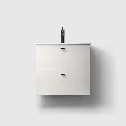 Tvättställsskåp Haven H3/60 Slim med Porslinshandfat