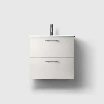 Tvättställsskåp Haven H3/60 Slim med Porslinshandfat