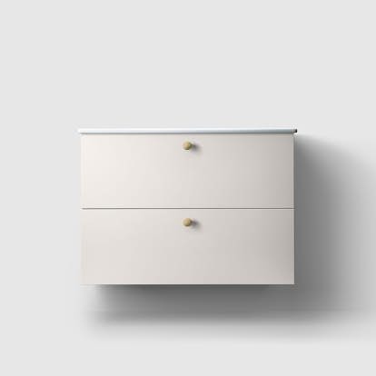 Tvättställsskåp Haven H3/80 med Porslinshandfat