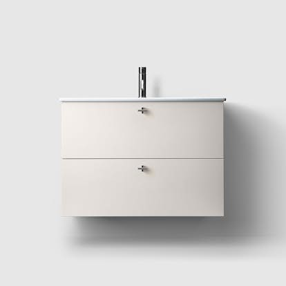 Tvättställsskåp Haven H3/80 med Porslinshandfat