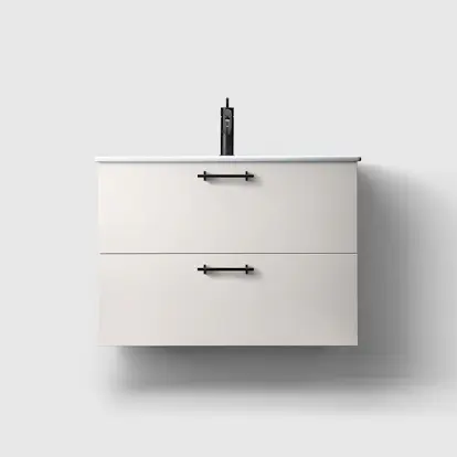 Tvättställsskåp Haven H3/80 med Porslinshandfat