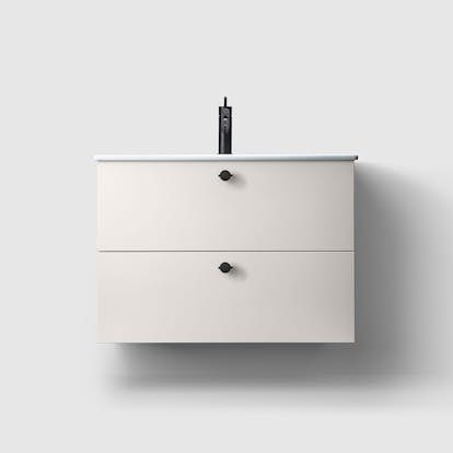 Tvättställsskåp Haven H3/80 med Porslinshandfat