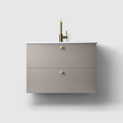 Tvättställsskåp Haven H3/80 med Porslinshandfat