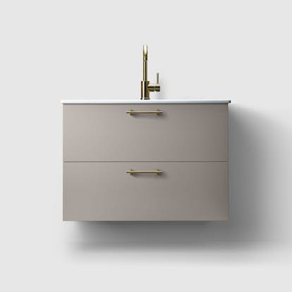 Tvättställsskåp Haven H3/80 med Porslinshandfat