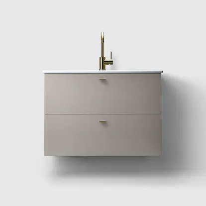 Tvättställsskåp Haven H3/80 med Porslinshandfat