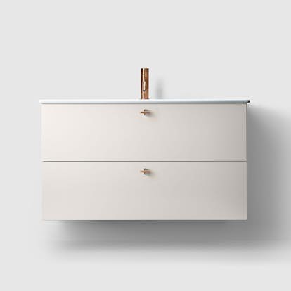 Tvättställsskåp Haven H3/100 med Porslinshandfat