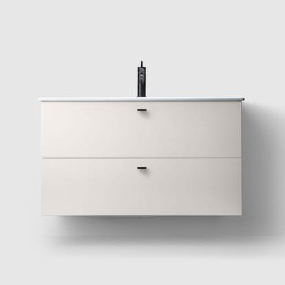 Tvättställsskåp Haven H3/100 med Porslinshandfat