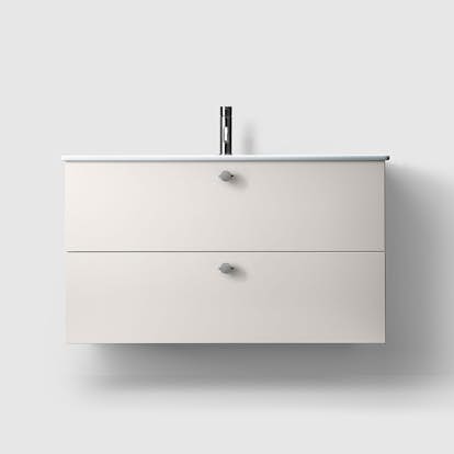 Tvättställsskåp Haven H3/100 med Porslinshandfat