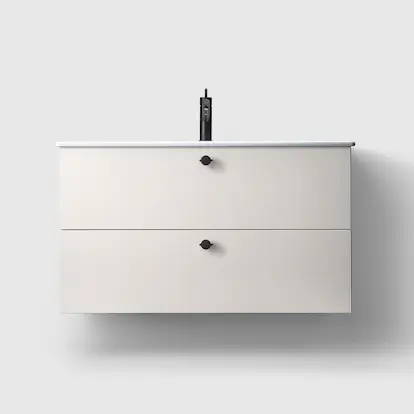 Tvättställsskåp Haven H3/100 med Porslinshandfat