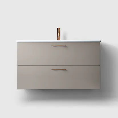 Tvättställsskåp Haven H3/100 med Porslinshandfat