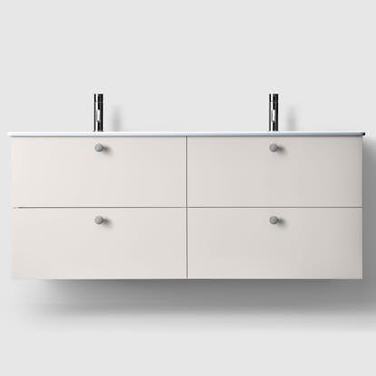 Tvättställsskåp Haven H3/140 med Porslinshandfat