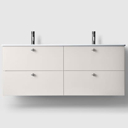 Tvättställsskåp Haven H3/140 med Porslinshandfat