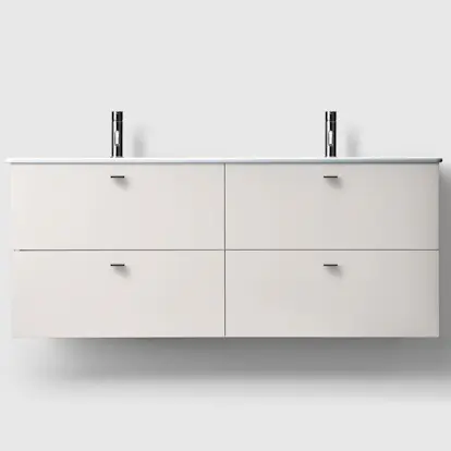 Tvättställsskåp Haven H3/140 med Porslinshandfat