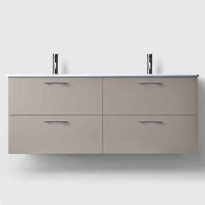 Tvättställsskåp Haven H3/140 med Porslinshandfat