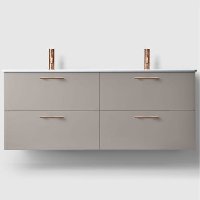 Tvättställsskåp Haven H3/140 med Porslinshandfat