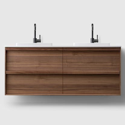 Tvättställsskåp Haven H2/140 med Stenskiva och Handfat