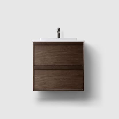 Tvättställsskåp Haven H2/60 med Stenskiva och Handfat