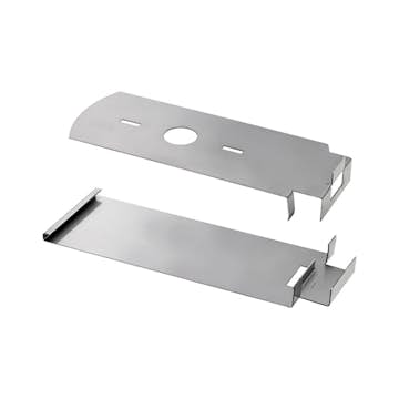 Sockelfäste Tebo PB-End Rostfri