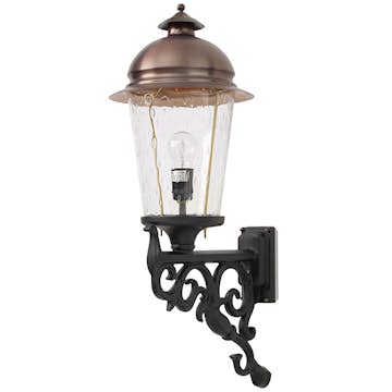 Vegglampe Westal Herregård Kobber 100W