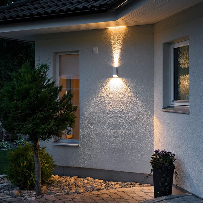 Vegglampe Gnosjö Konstsmide Imola 2x3W High Power LED