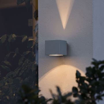 Vegglampe Gnosjö Konstsmide Modena Kvadrat G9