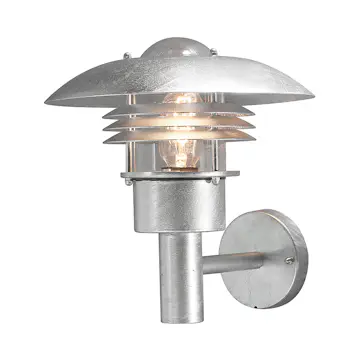 Vegglampe Gnosjö Konstsmide Modena Opp E27 Galvanisert 27x29x29