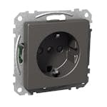 Stikkontakt Schneider Electric Exxact 1-Veis Skruterminaler