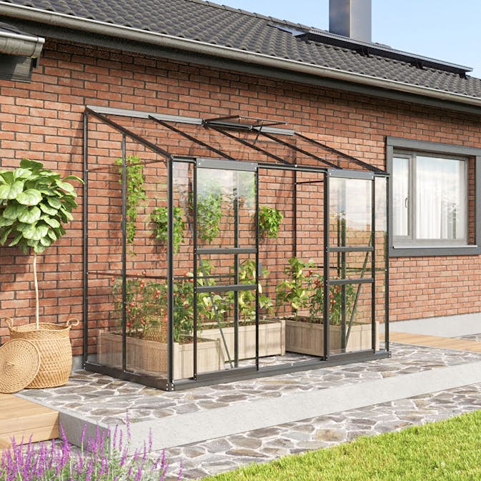 Drivhus Vitavia Ida Vegg 3,3 kvm