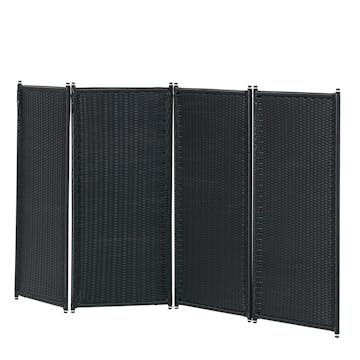 Foldevegg PLUS Trend Svart