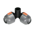 Vinklet L-skjøt Gardena 25 mm x G 3/4 Hunngjenger