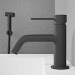 Servantbatteri Scandtap Steel Voyage med Sidedusj