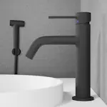 Servantbatteri Scandtap Steel Voyage Medium med Sidedusj