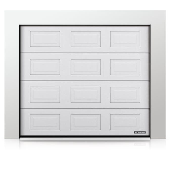 Garasjeport Grimstadporten SNP Rutepanel Hvit