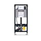 WC-Fixtur Duravit Durasystem Standard