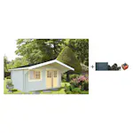 Anneks Palmako Sally 15,5 m2 med Shingel, Papp og Spiker