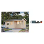 Anneks Palmako Susanna 12,4 m2 med Shingel, Papp og Spiker