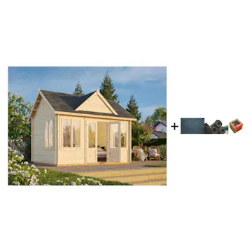 Anneks Palmako Claudia 11,5 m2 med Shingel, Papp og Spiker