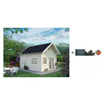 Anneks Palmako Kendra 19,9 m2 med Shingel, Papp og Spiker