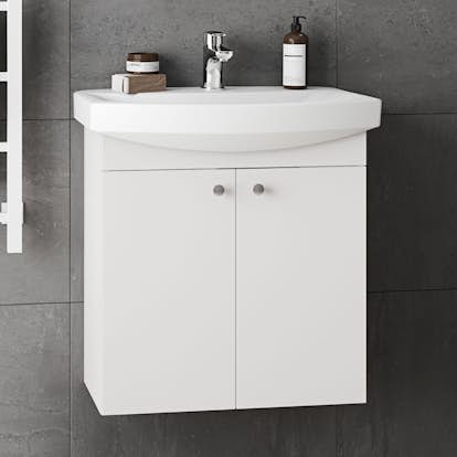 Tvättställsskåp Westerbergs Lycka 600 Vit