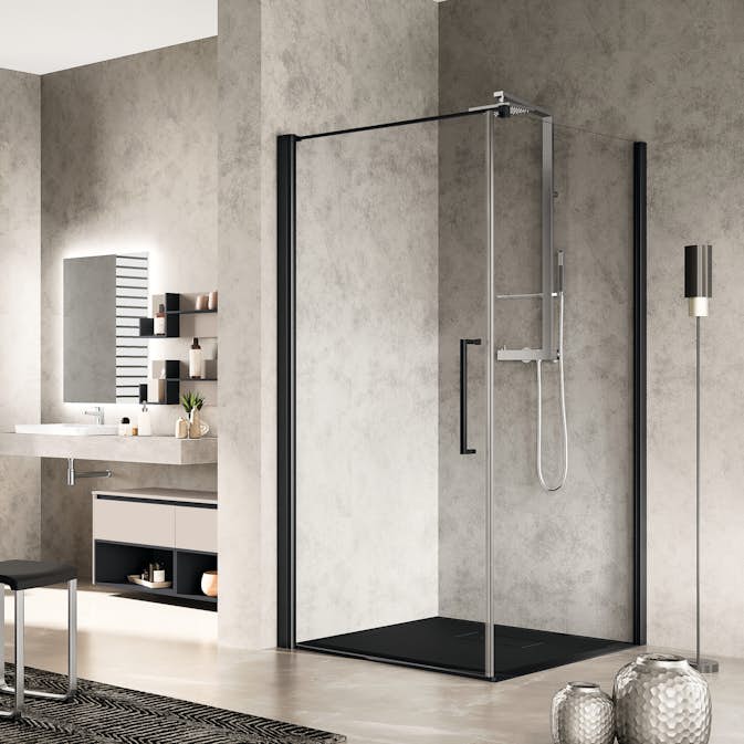 Slagdør Novellini Young 2.0 G for Sidefastfeltet