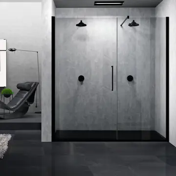 Slagdør Novellini Young 2.0 G+F m/fastfelt på Linje