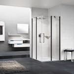 Slagdør Novellini Young 2.0 A m/fastfelt