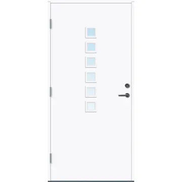 Ytterdør Bygg1 Fornebu Klarglass