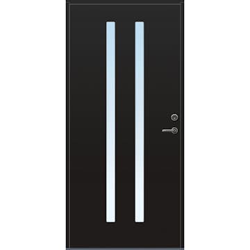 Ytterdør Bygg1 Forus 04 Klarglass