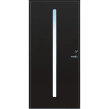 Ytterdør Bygg1 Forus 05 Klarglass