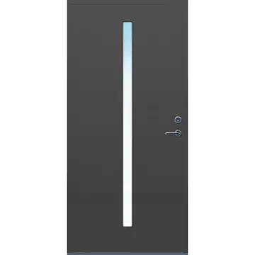 Ytterdør Bygg1 Forus 05 Klarglass