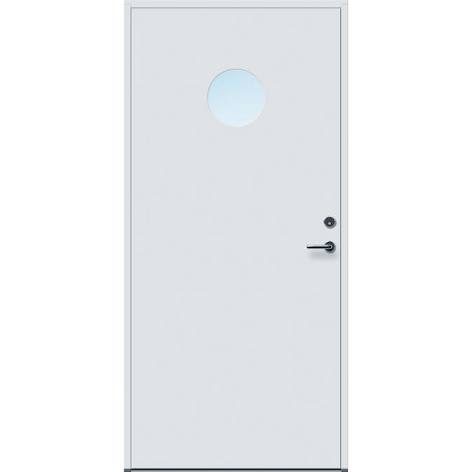 Ytterdør Bygg1 Forus 09 Klarglass