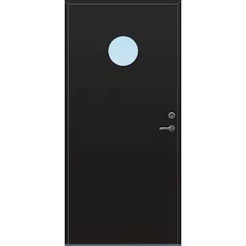 Ytterdør Bygg1 Forus 09 Klarglass