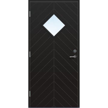 Ytterdør Bygg1 Geilo Klarglass