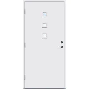 Ytterdør Bygg1 Odda Klarglass